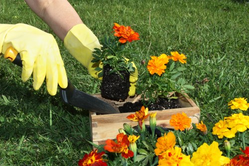 Hard landscaping and patio design in Hampton Wick